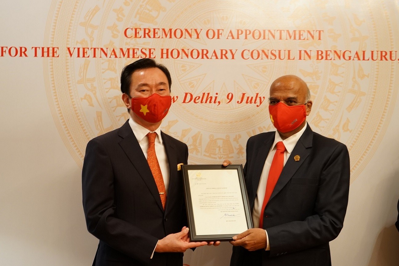 First Honorary Consul of Vietnam in India appointed